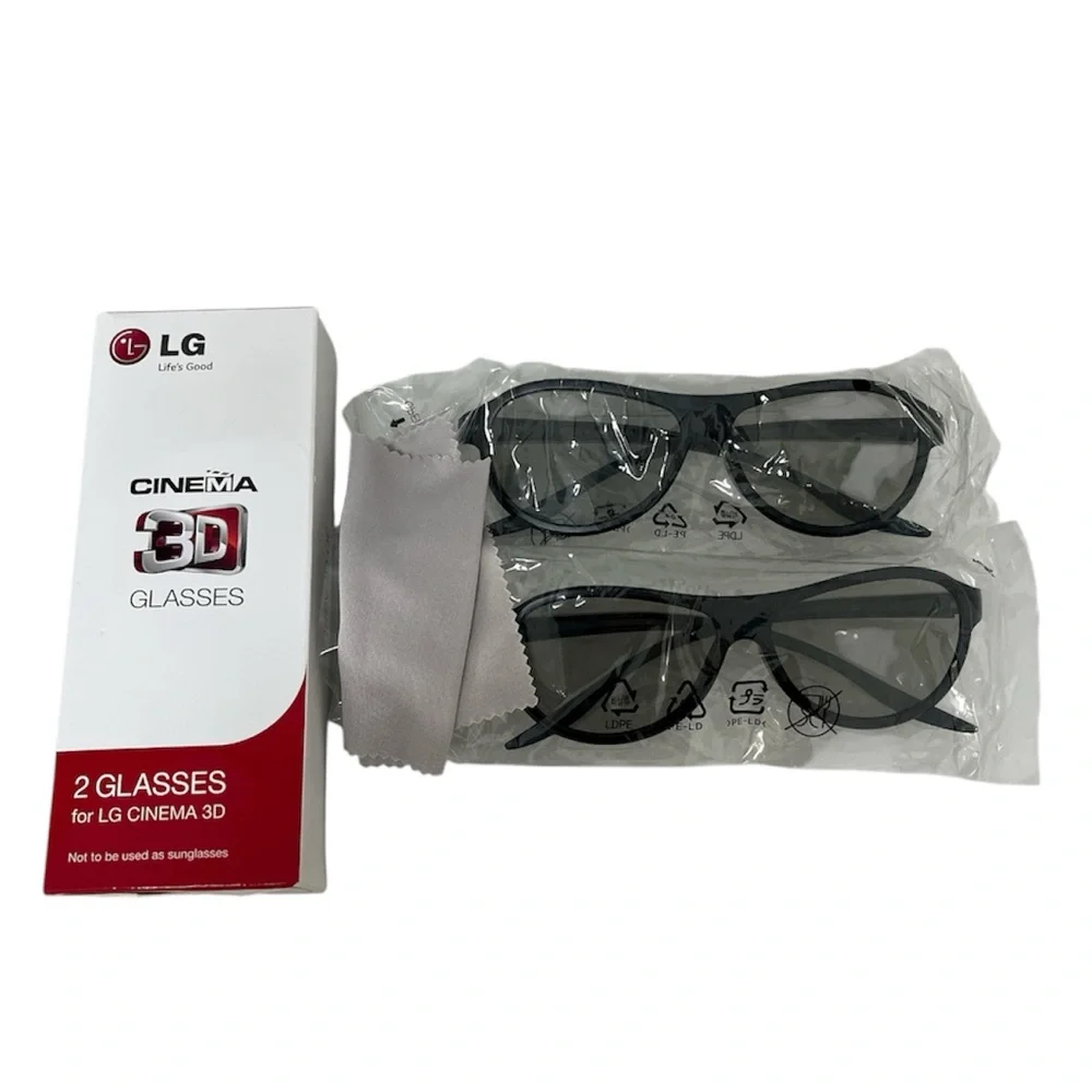 LG 3D Cinema Glasses Bundle NEW